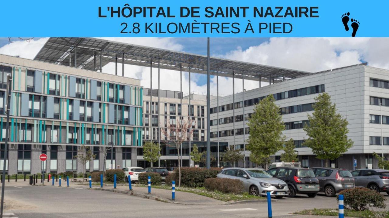 Saint Nazaire - Le Sembat - Proche Mer - Wifi Fibre Екстер'єр фото